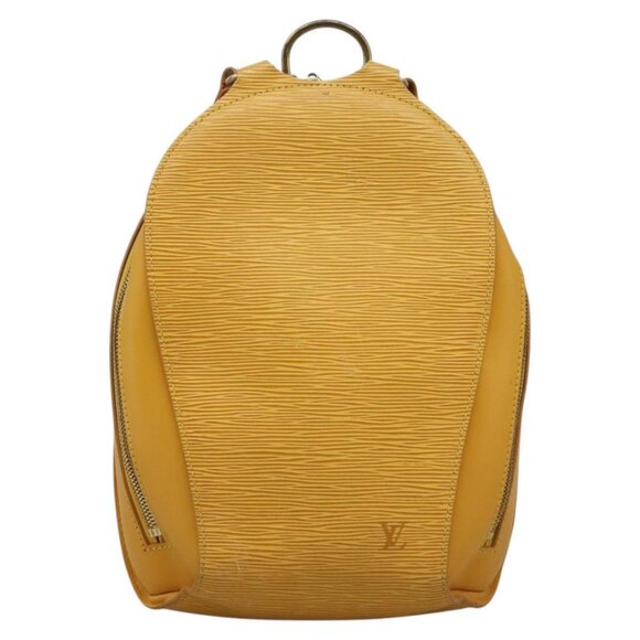 LOUIS VUITTON Epi Mabillon Backpack Yellow - Picture 9 of 15